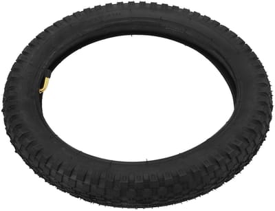 Dailygoods- Buitenband 16x2.4 Rubber - Antislip - Slijtvast - Duurzaam - Vervangende Kinderfietsband - Goede Rijervaring - Fietsband
