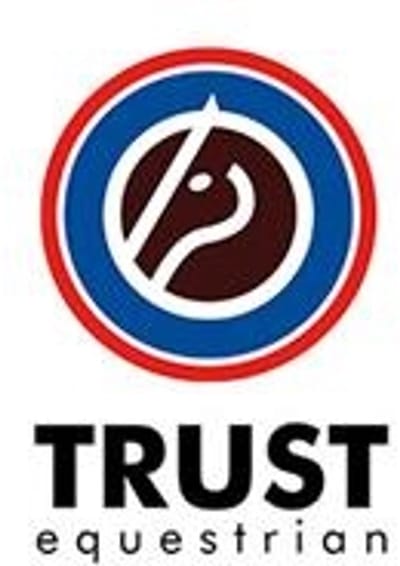 Trust Teugels Deauville webband 9 stops Bruin/Silver - Full | Zwart | Teugels paard