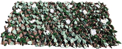 Decoways - Trellissen 5 stuks met kunstbladeren 180x60 cm wilgenhout
