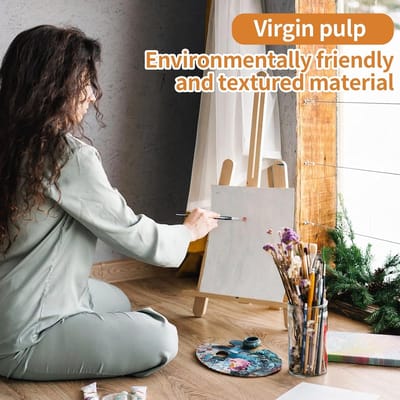 Kraftpapier Kaartenset, 200 Stuks Blanco Postkaarten Wit Indexkaarten Blanco Postkaart Bedrukbaar Papier 300g/M² 10,5x14,8cm voor Zelfgestalten DIY Wenskaarten