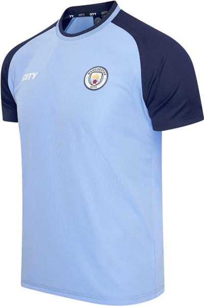 Manchester City Thuis Shirt Kinderen - Maat 116 t/m 164 - Voetbalshirt Kinderen - Sportkleding - Jongens en Meisjes - Officiële Fanmerchandise