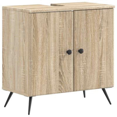 vidaXL - Wastafel - kabinet - voor - de - badkamer - BREDA - Sonoma - Eiken