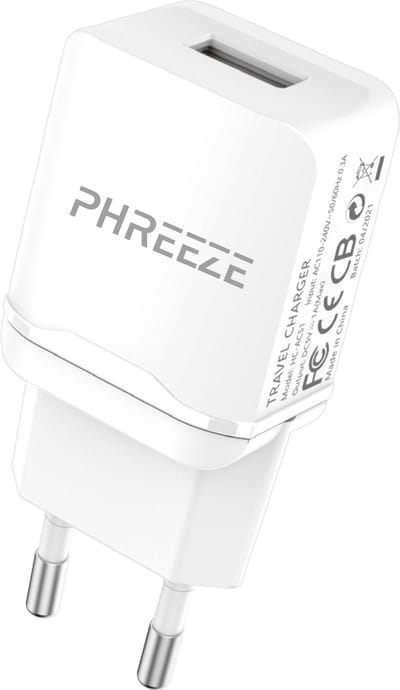 5V 1A usb Adapter - Usb Stekker - Telefoon oplader - Usb lader - GSM lader - Veilig - Betrouwbaar - Zonder snelladen