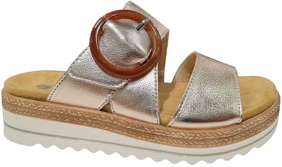 Remonte Rose Gouden Dames Slippers - Rose Goud - 42