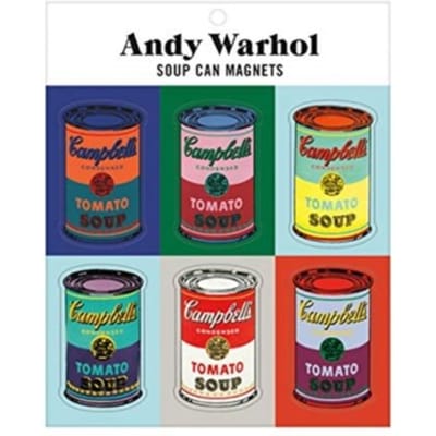 Andy Warhol Soup Can Magnets - Galison