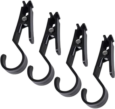 Wasknijpers, tentclips, hangers voor handdoeken, klemhaken, handdoeken, clips, multifunctionele lichthaken, campinguitrusting, accessoires, ophanghaken, snappen voor camping en outdoor