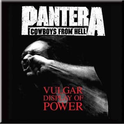 Pantera - Vulgar Display of Power - Koelkast magneet - 7.5 x 7.5 cm