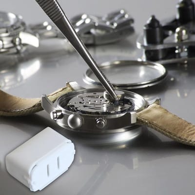 Batterij Opbergdoos - Houders Compartiment - Batterijen Veilig Bewaren - Waterdicht Ontwerp - 5 Stuks - Transparant
