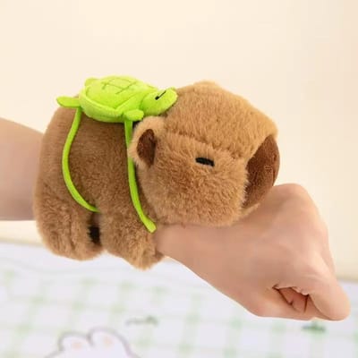 Bouée Gonflable Canard Jaune Peluche Capybara Mignonne Simulation Maillot de Bain Capibara Kawaii Animal en Peluche kapibala Anniversaire Cadeaux de Voyage