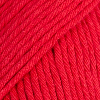 DROPS Paris Uni Colour - 12 rood - Katoen Garen