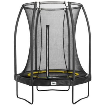 Salta Comfort Edition - ø 153 cm - Ronde trampoline met veiligheidsnet - Zwart - Mini/Kleine trampoline voor kinderen