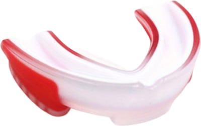 Nivard Gebitsbeschermer Kickboksen - Boksen - Bitje Vechtsport - Volwassen - Mouthguard - Tanden - Wit & Rood - Klein