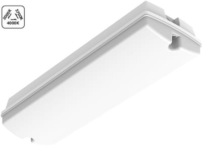 LED Galerij/Portiekverlichting 3W 280lm | Instelbare lichtkleur | IP66 Buitenlamp | Geen fitting | Warm Wit-Koel Wit-Daglicht | 3 watt | 35.000 Branduren