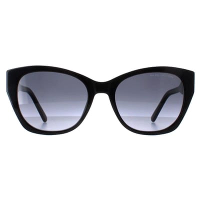 Marc Jacobs MARC 732/S 807 9O glanzend zwart donkergrijs gradiÃ«nt zonnebril
