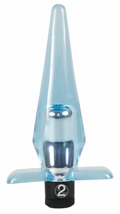 Blauwe Vibrerende Buttplug