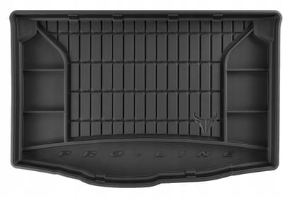 Frogum Proline - Kofferbakmat - Mazda 2 III Hatchback vanaf 2014 - Organizer - Antislip & Geurloos
