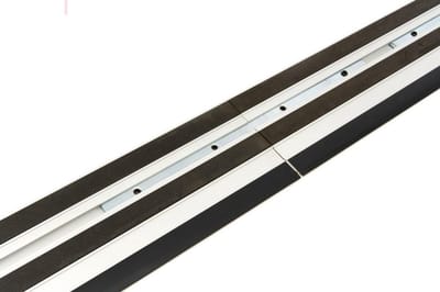 HBM Linialenset 3 x 330 mm voor HBM 115 mm professionele 1050 watt invalzaag en liniaalzaag, incl. 4 zaagbladen