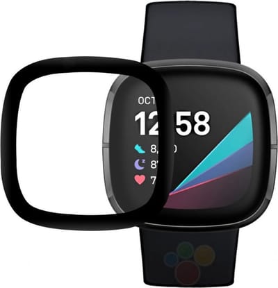 KELERINO. Screenprotector geschikt voor Fitbit Versa 3 / Sense - 1 stuk