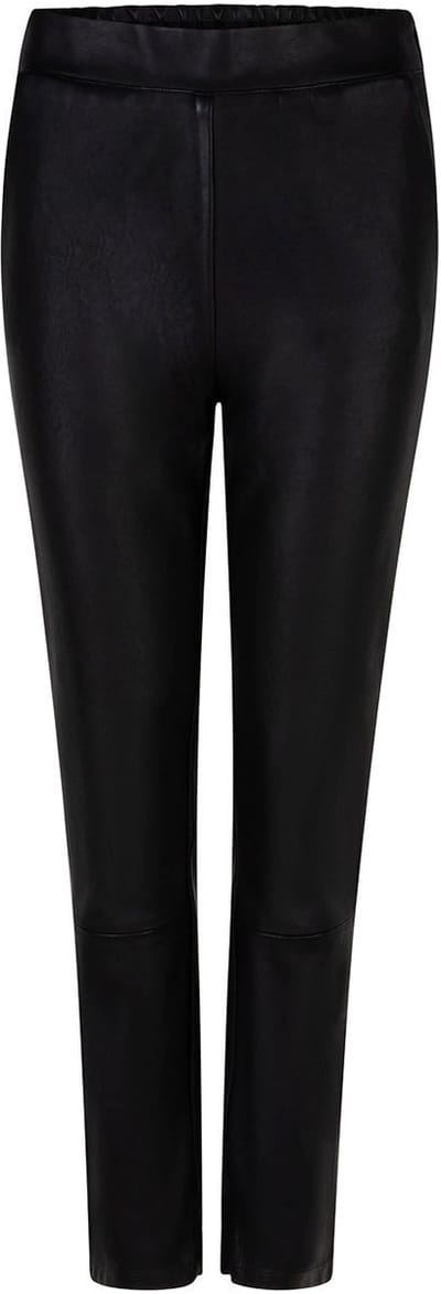 Dante6 - zwarte faux leather broek Lebon - maat 42 (5)