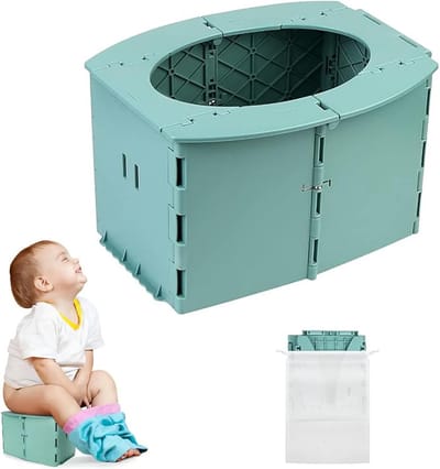 Vouwbare kinderpoepie voor thuis en reizen - comfortabel en stabiel voor toiletleer