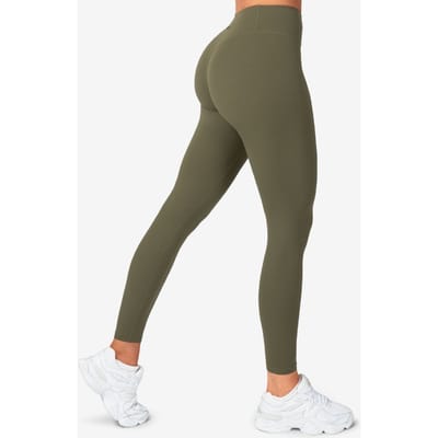 XXL Sportswear Performance Leggings - Olive Green Groen L