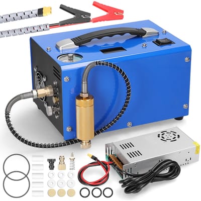 Compresseur d'air électrique haute pression 4500PSI avec baromètre Intelligent Portable automatique US Plug