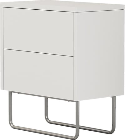 Vicco Calvin Nachtkastje – 45 x 50 cm Wit
