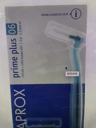 CURAPROX RAGER Prime  HOEK 0,6MM 2 verpakkingen 7612412422108