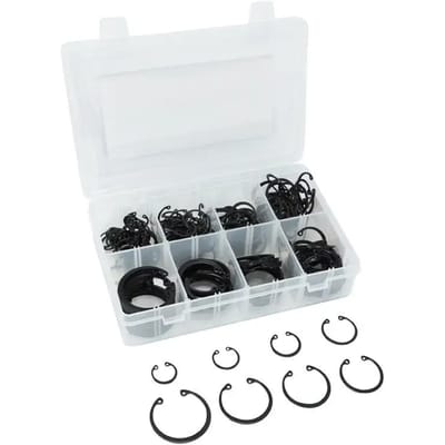 Set van 250 binnenste crankstel borgringen P2R
