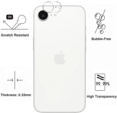 Camera Protector geschikt voor iPhone 17e - 2 stuks van glas Transparante glazen