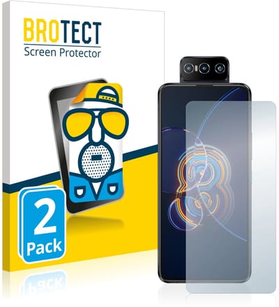 BROTECT - Screenprotector voor ASUS ZenFone 8 Flip - Folie Beschermfolie matte 2 Stuks