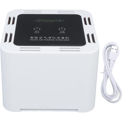 Intelligente Luchtreiniger Huis Slaapkamer Huisdier Badkamer Luchtreiniger WiFi APP Afstandsbediening Anion Zuivering black