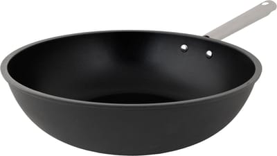 Cosy&Trendy Ecodura Wokpan - Ø28cm - PFAS-vrij - Inductie Wokpan - Snelle opwarming - Zonder deksel - Zwart