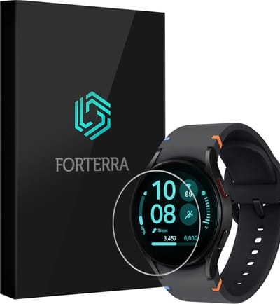 Screenprotector Geschikt voor Samsung Galaxy Watch 7 (40 mm) - Sterk & Shockproof - Tempered Glass - Gehard Glas - Beschermglas Screen Cover - Bescherm Protector voor Smartwatch