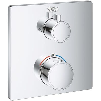 Grohe thermostatic shower mixer for SmartBox with integrated 2-way diverter 24079000