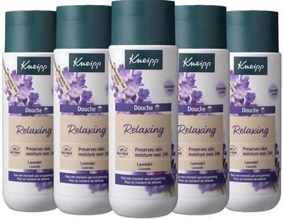 Kneipp Douchegel - Relaxing Lavendel - 5 x 200 ml Voordeelverpakking
