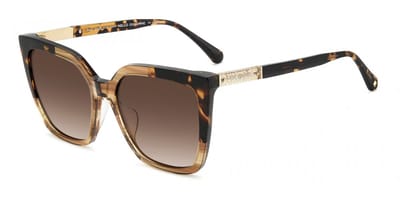 Kate Spade MARLOWE/G/S Horn beige 55/17/140 WOMAN Zonnebrillen