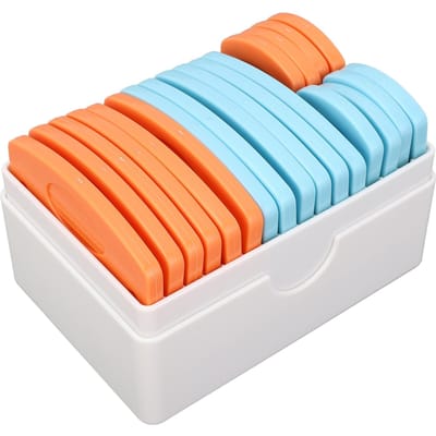 20 Pièces Épingles de Blocage Tricot Acier Inoxydable Épingle Peigne de Blocage Tricot pour Pull Travail à l'Aiguille Blanc