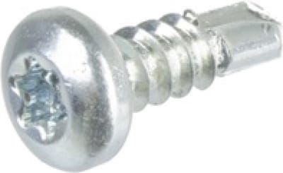 Plaatschroef rvs a2 3,9x16 mm torx cilinderkop din7504n ( a 1000 st )
