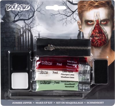 Boland - Set schmink Zombie-rits - - Schminkset - Carnaval, Halloween, Themafeest - Halloween schmink - Horror