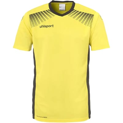 Keepersshirt - Uhlsport Goal Shirt Korte Mouwen Geel - Maat XXL
