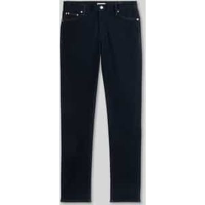 straight fit jeans met label-details