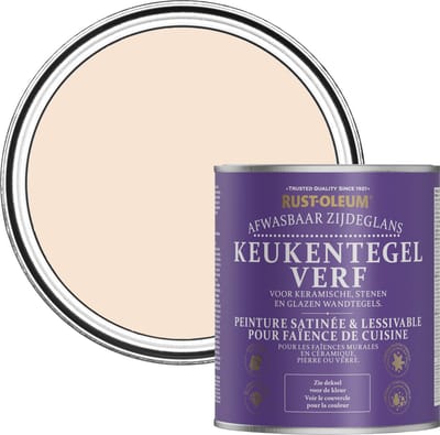 Rust-Oleum Lichtroze Keukentegelverf Zijdeglans - Melrose 750ml
