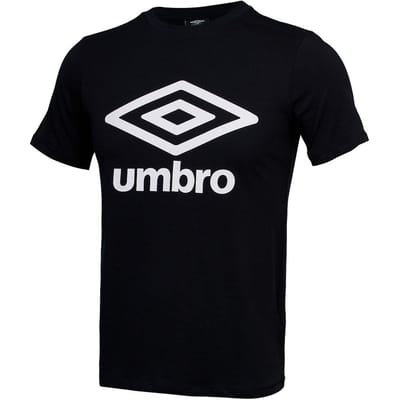 Umbro Groot Logo Heren Zwart T-Shirt