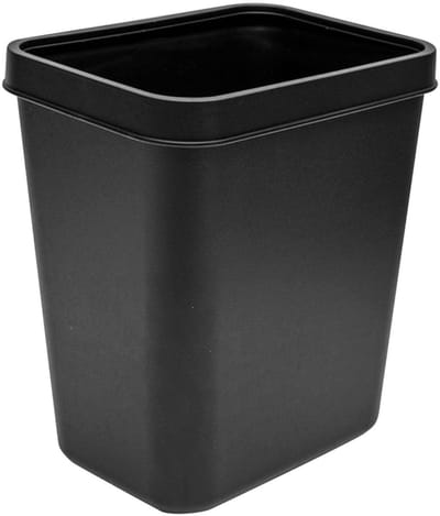 Dailygoods- Afvalbak 8 Liter - Rectangular - Duurzaam Plastic - Voor Keuken/Badkamer - Minimalistisch Design - Eenvoudig te Reinigen - Prullenbak