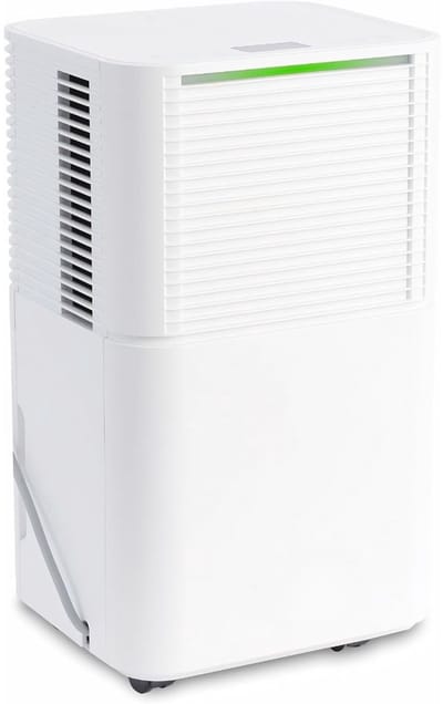 KAD® Luchtontvochtiger - Compacte Elektrische Vochtvreter - Luchtontvochtiger voor de Slaapkamer - Wit - 25cm x 30cm x 50cm