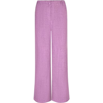 Ydence Pants Leona Tall Broeken Dames - Lila - Maat L