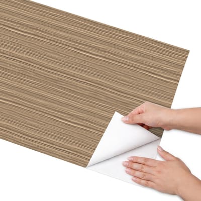 Coloray Meubel Wrap Folie - Bruin Meubelfolie - 50x100 cm - Plakfolie Meubels Houten patroon - Decoratiefolie Zelfklevend - Rustiek Meubelfolie - Meubelfolie Zelfklevend - Badkamer decoratie - Texturen