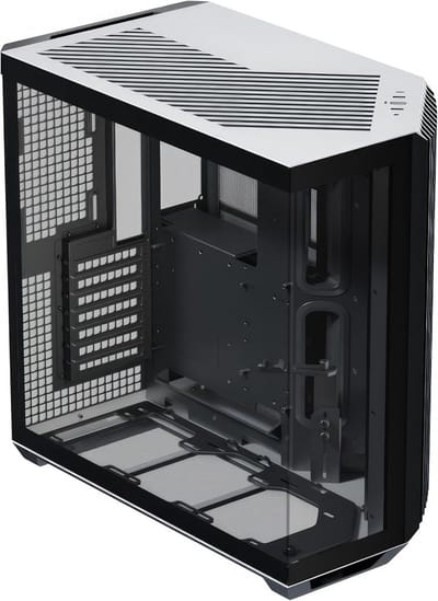 Midi Tower PC Behuizing met Gehard Glas Panoramisch Zicht ATX Standaard