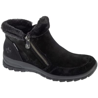 Rieker Booties L7188, Vrouwen, Zwart, Laarzen, maat: 37